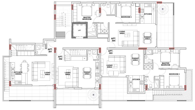 4 Bedroom Apartment for Sale in Lakatamia, Nicosia District