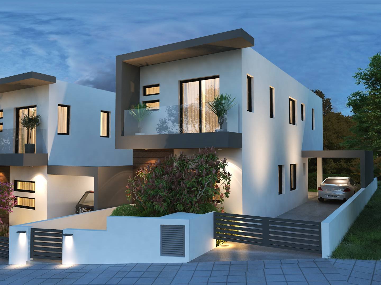 Three Houses in Oroklini