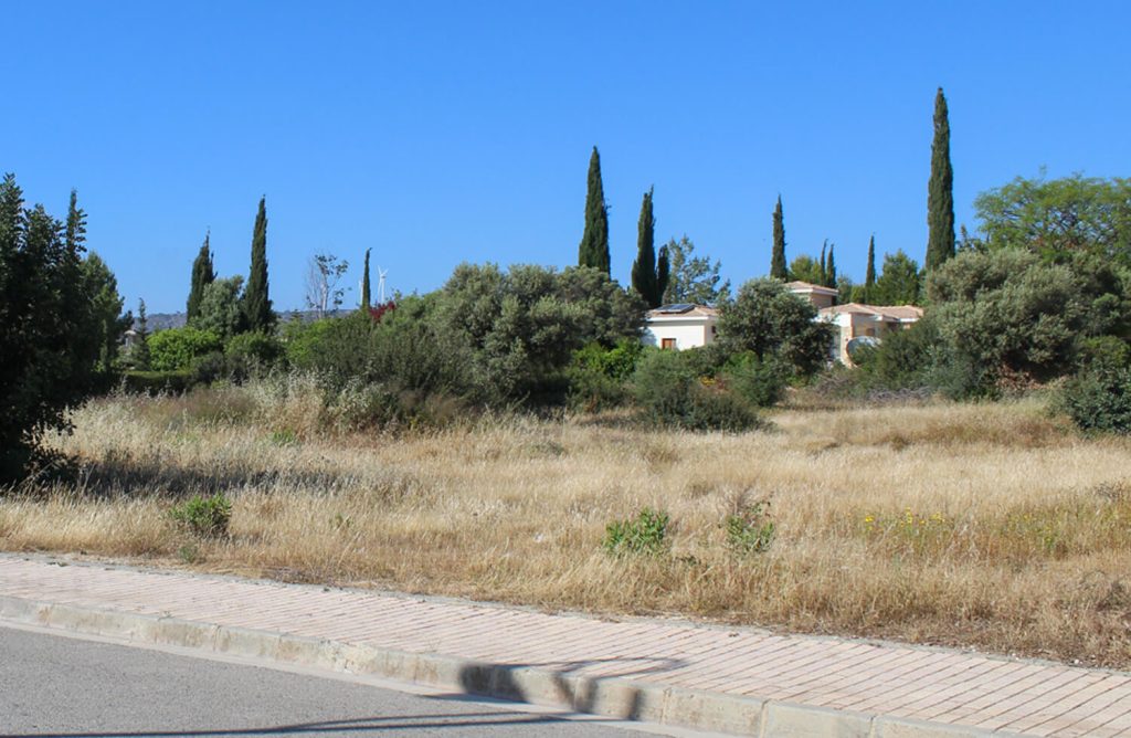 1,409m² Residential Plot for Sale in Aphrodite Hills, Paphos District