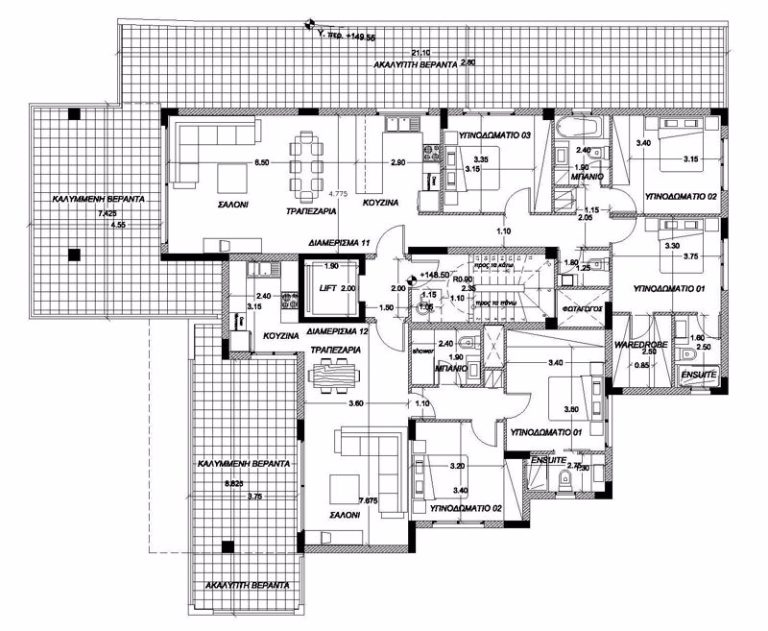 3 Bedroom Apartment for Sale in Limassol – Panthea