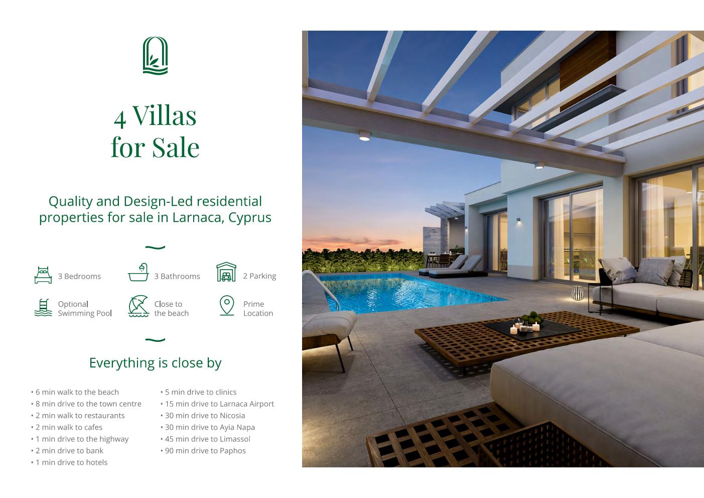 3 Bedroom Villa for Sale in Pyla Tourist Area, Larnaca District