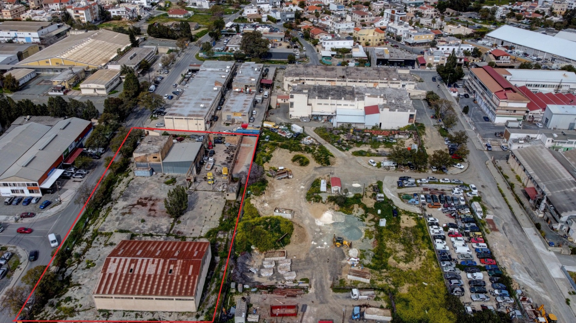 5,045m² Commercial Plot for Sale in Nicosia – Kaimakli