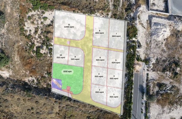 521m² Plot for Sale in Ypsonas, Limassol District