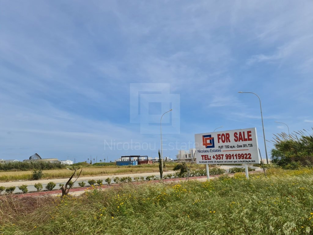 7,352m² Plot for Sale in Famagusta – Agia Napa