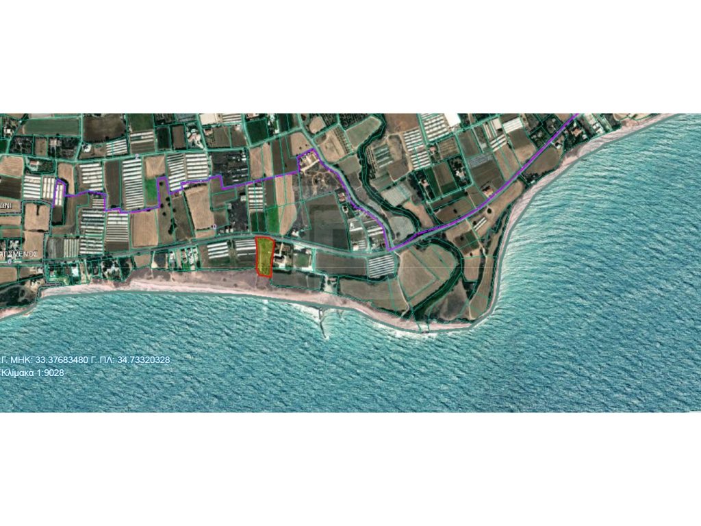 5,340m² Plot for Sale in Zygi, Larnaca District