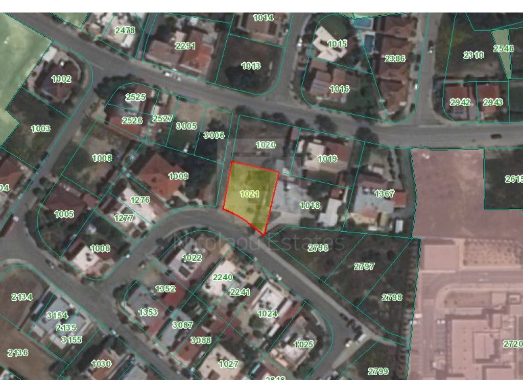 494m² Plot for Sale in Geri, Nicosia District