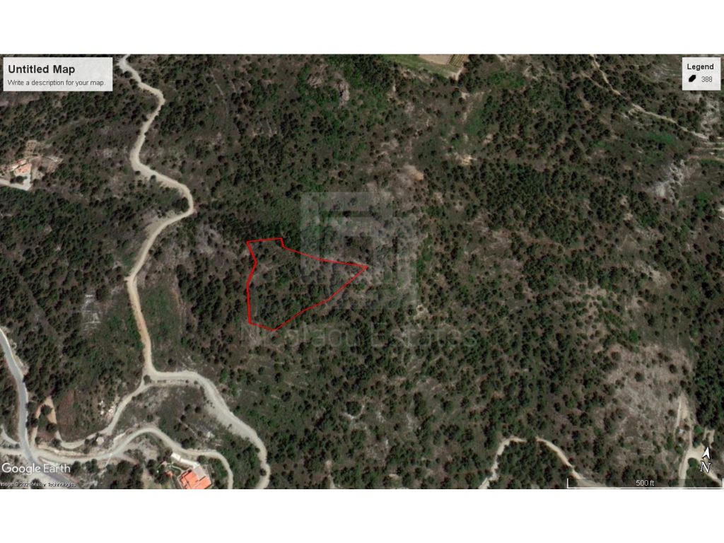 8,696m² Plot for Sale in Pelendri, Limassol District