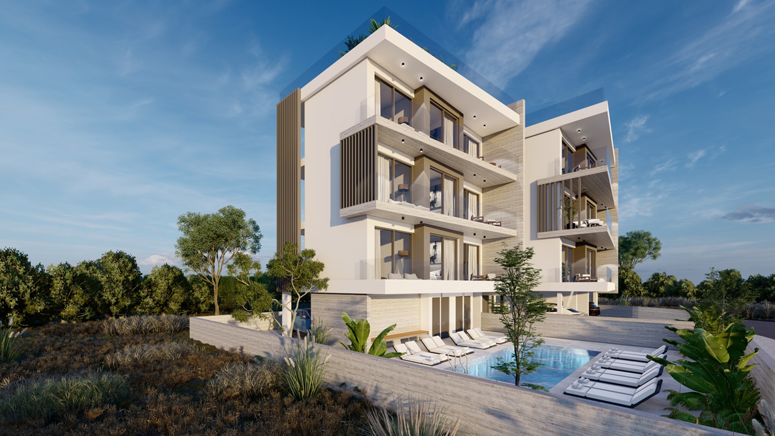 2 Bedroom Apartment for Sale in Paphos – Universal