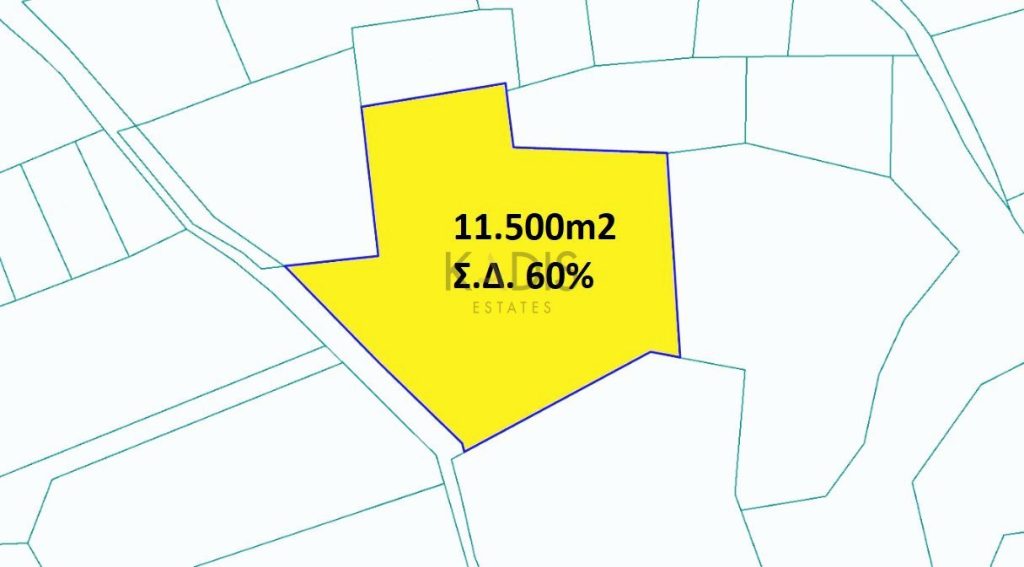 11,500m² Plot for Sale in Sia, Nicosia District