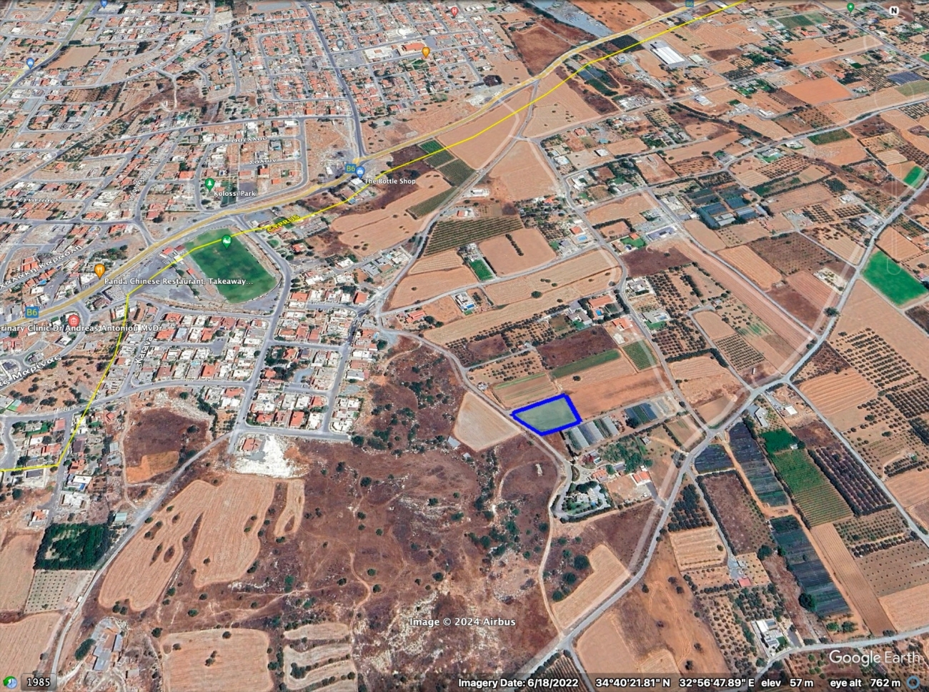 2,532m² Residential Plot for Sale in Ypsonas, Limassol District