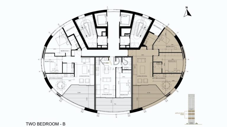 1 Bedroom Apartment for Sale in Nicosia District