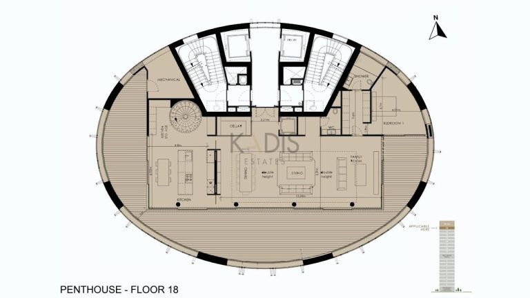 1 Bedroom Apartment for Sale in Nicosia District