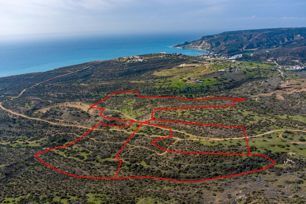 161,527m² Residential Plot for Sale in Pissouri, Limassol District