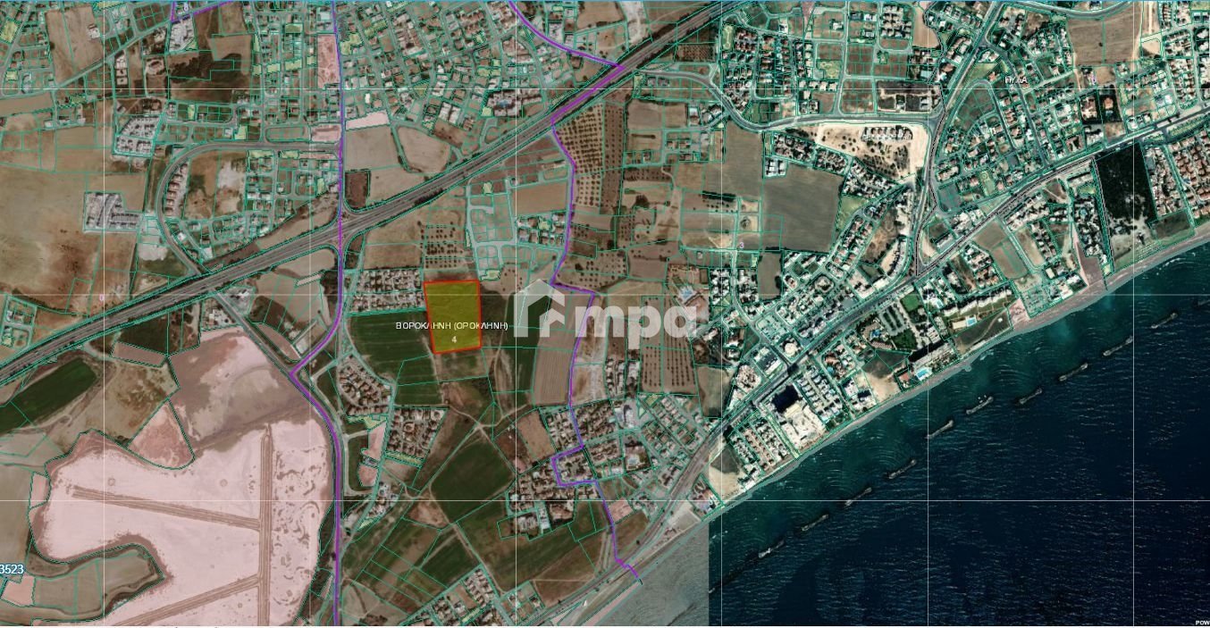 20,737m² Plot for Sale in Oroklini, Larnaca District