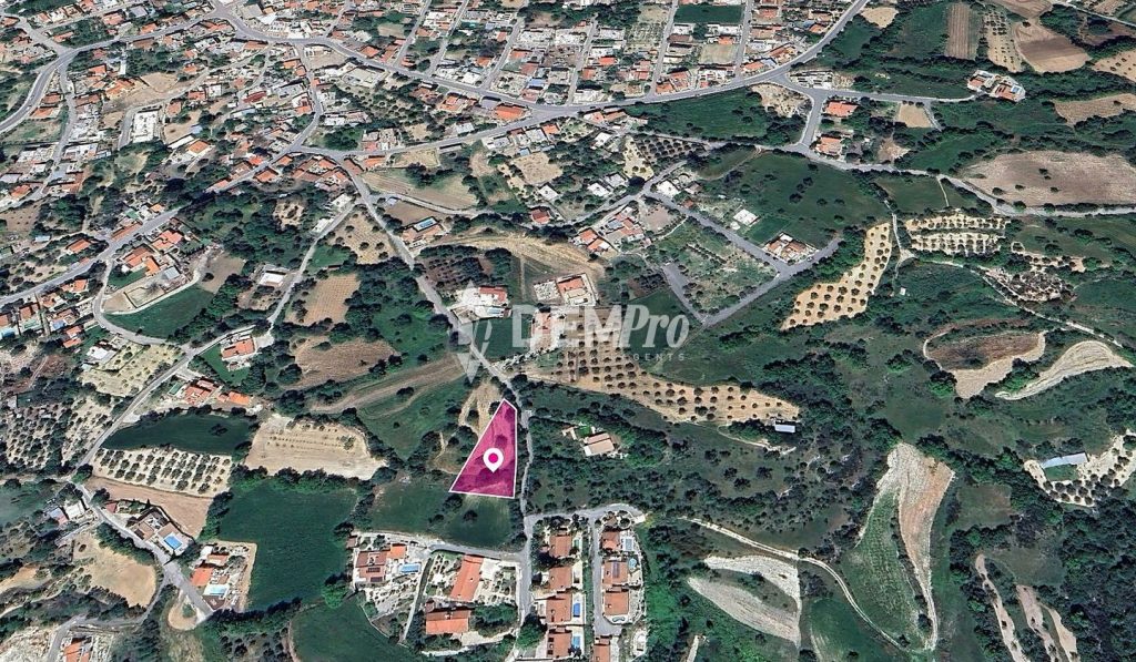 1,700m² Plot for Sale in Polemi, Paphos District