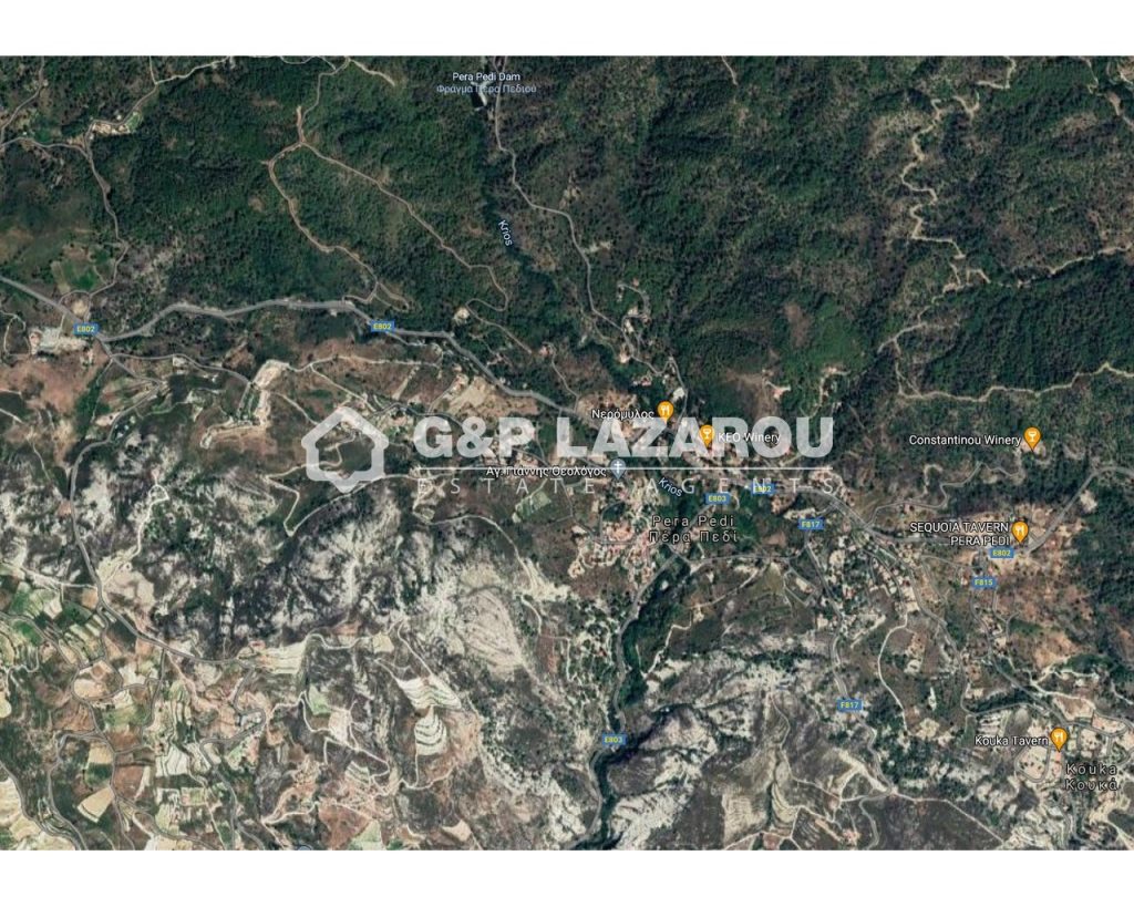 1,610m² Plot for Sale in Pera Pedi, Limassol District