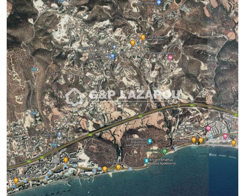 802m² Plot for Sale in Agios Tychonas, Limassol District