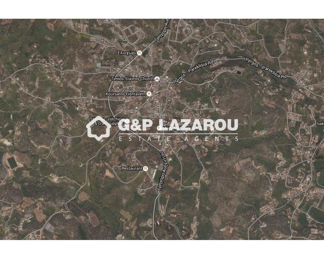 1,078m² Plot for Sale in Parekklisia, Limassol District