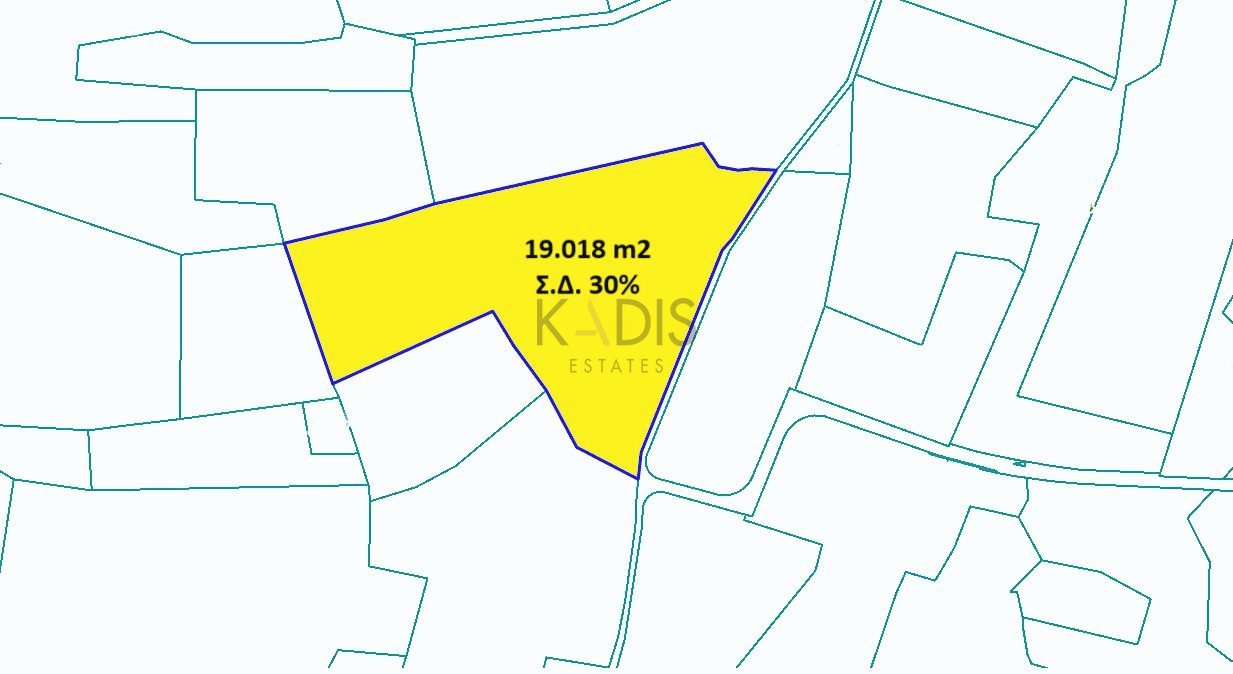 19,018m² Plot for Sale in Dali, Nicosia District