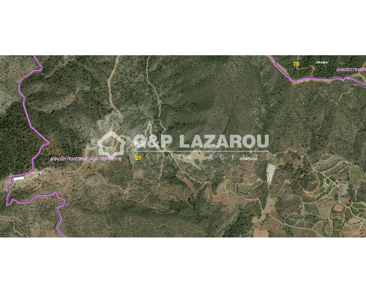 13,378m² Plot for Sale in Eptagoneia, Limassol District