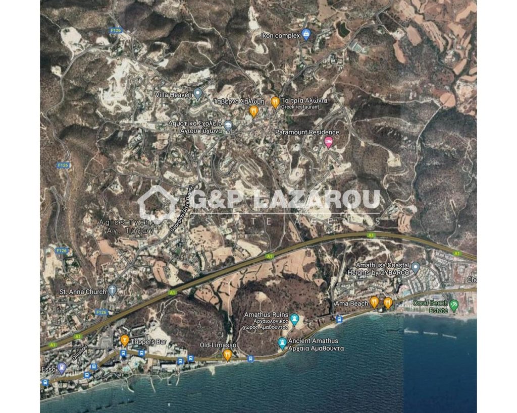 827m² Plot for Sale in Agios Tychonas, Limassol District