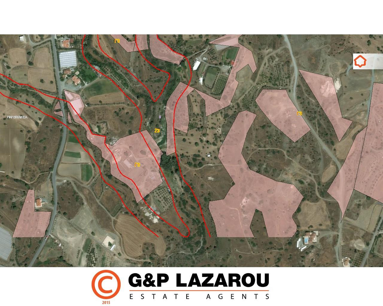 2,174m² Plot for Sale in Parekklisia, Limassol District