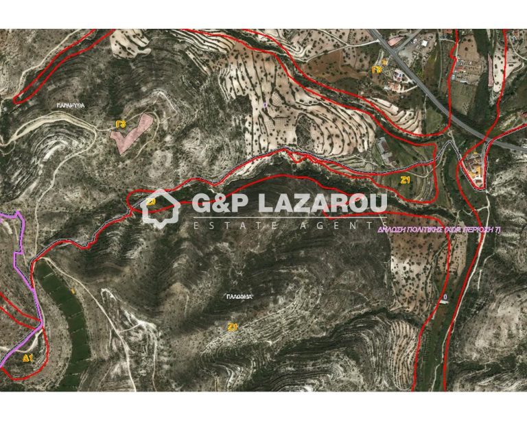 26,812m² Plot for Sale in Palodeia, Limassol District