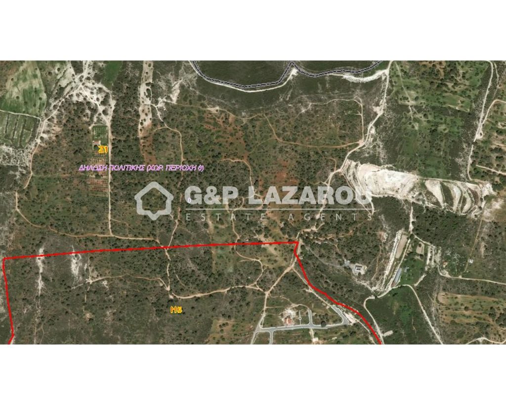 12,291m² Plot for Sale in Souni, Limassol District