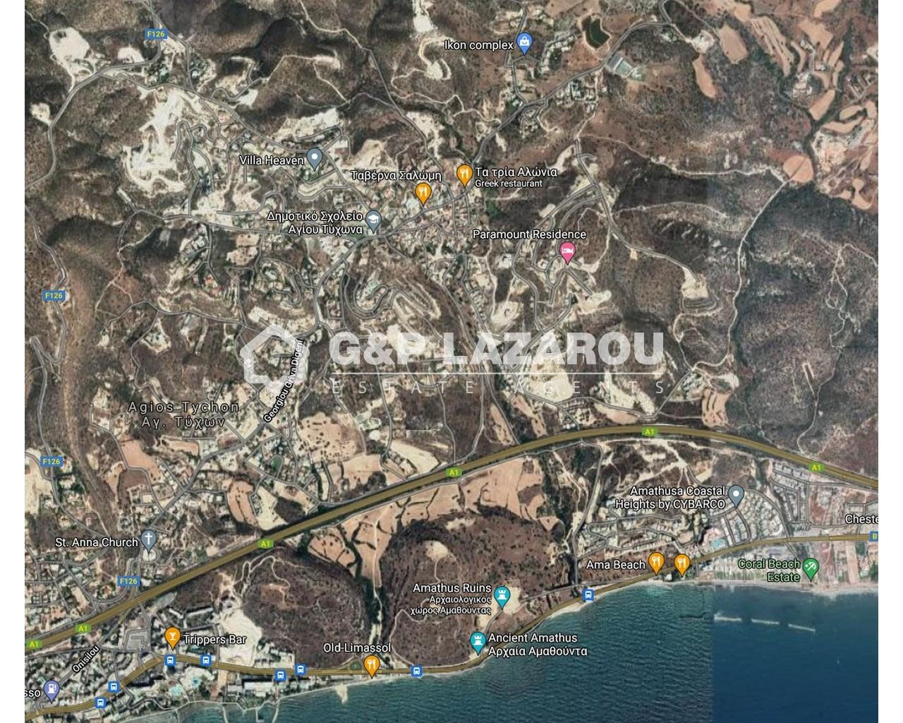960m² Plot for Sale in Agios Tychonas, Limassol District