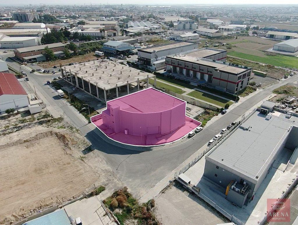 1438m² Warehouse for Sale in Aradippou, Larnaca District