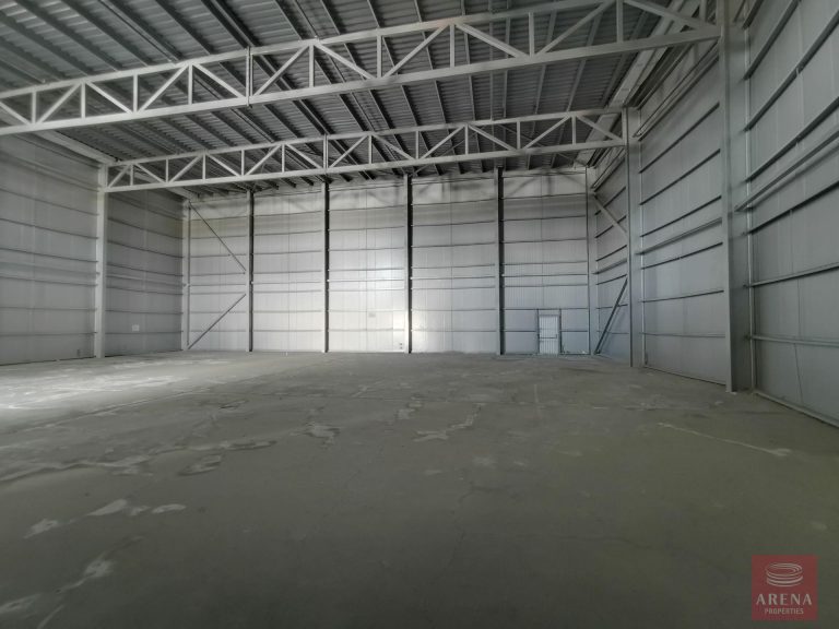 1438m² Warehouse for Sale in Aradippou, Larnaca District