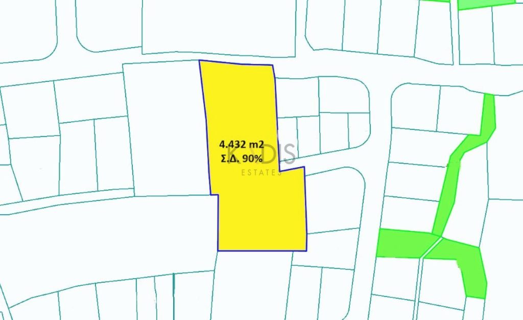 4,432m² Plot for Sale in Nicosia District