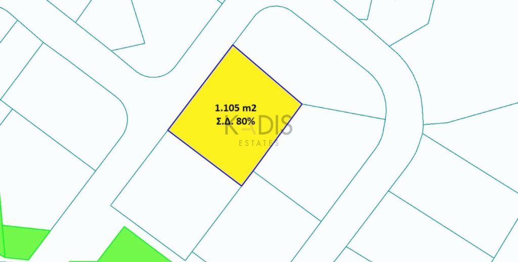 1,105m² Plot for Sale in Latsia, Nicosia District