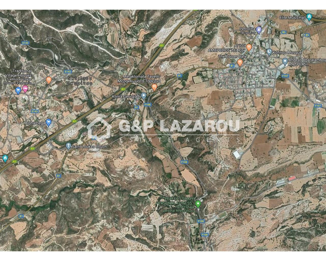 34,449m² Plot for Sale in Paphos – Agios Theodoros, Larnaca District
