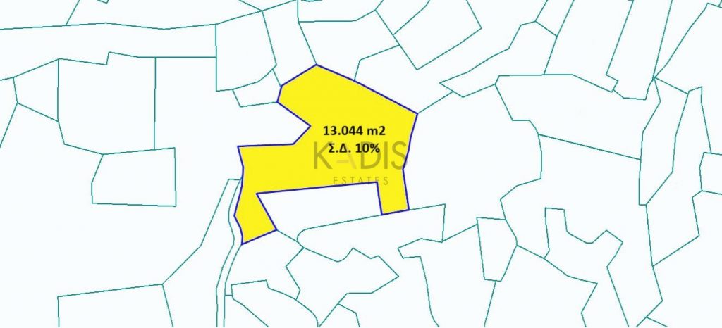 13,044m² Plot for Sale in Alampra, Nicosia District