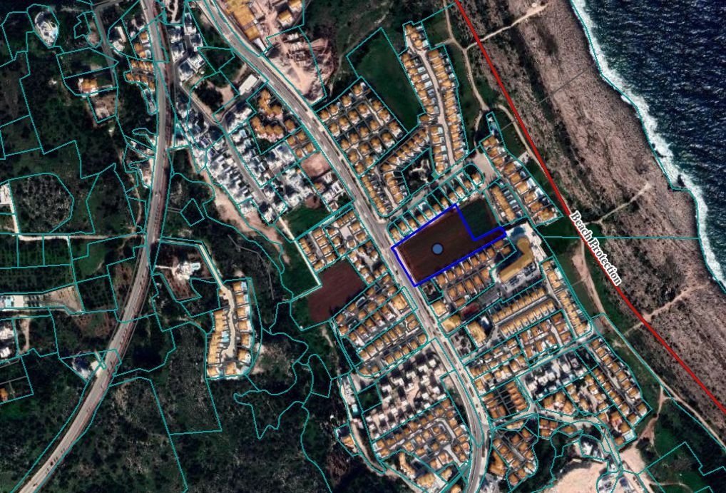 7,233m² Plot for Sale in Cape Greko, Famagusta District