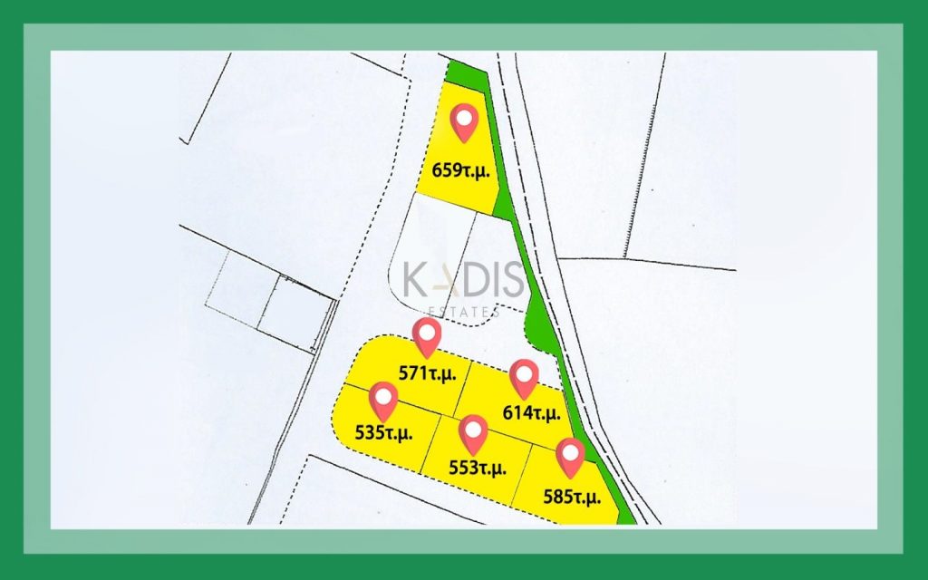 596m² Plot for Sale in Psimolofou, Nicosia District