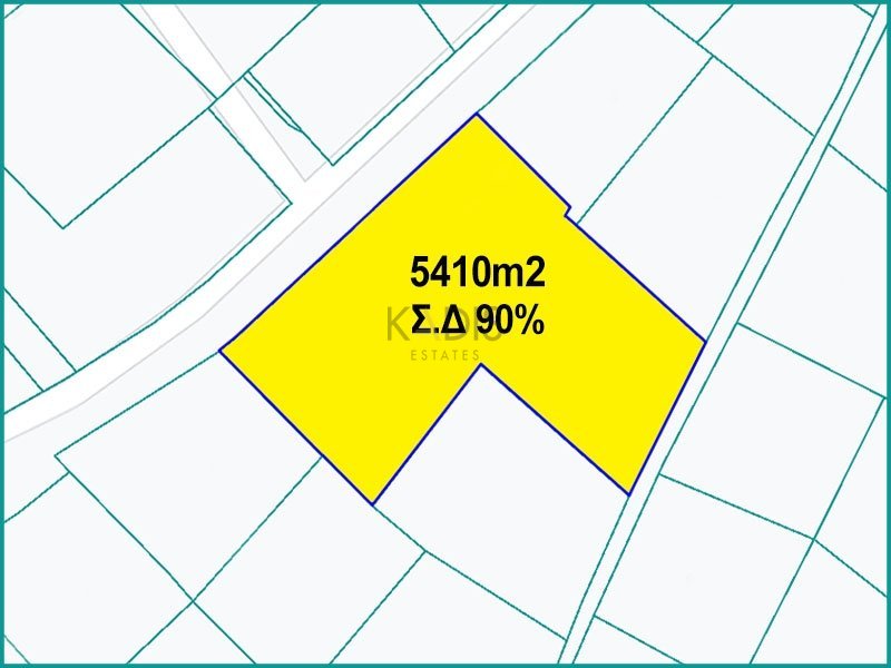 5,410m² Plot for Sale in Alampra, Nicosia District