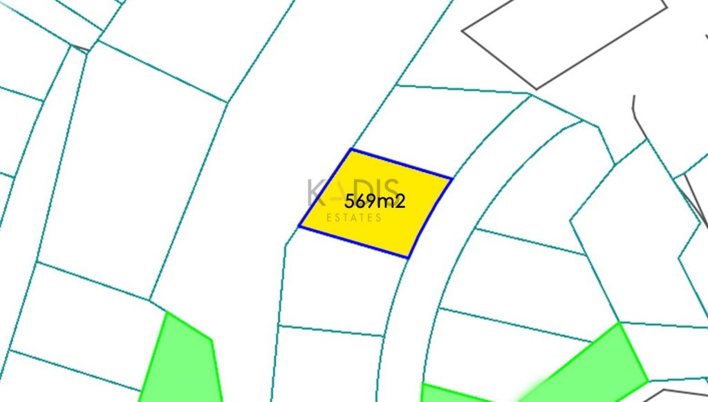 569m² Plot for Sale in Lympia, Nicosia District