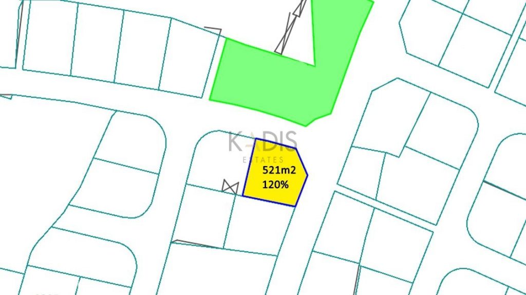 521m² Plot for Sale in Strovolos, Nicosia District