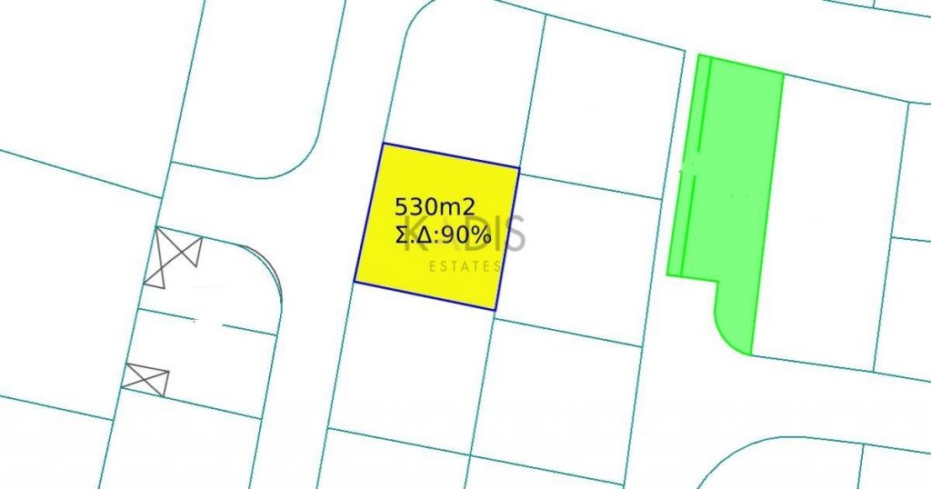 530m² Plot for Sale in Dali, Nicosia District