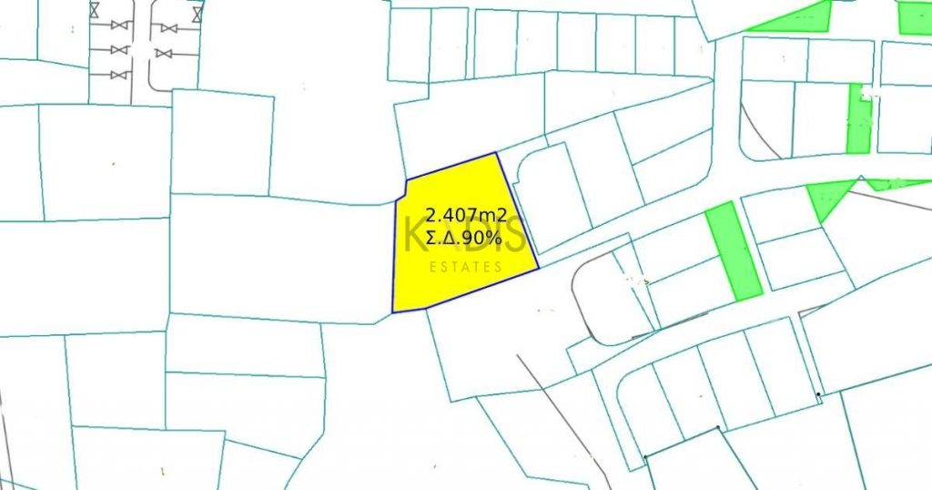 2,407m² Plot for Sale in Nicosia District