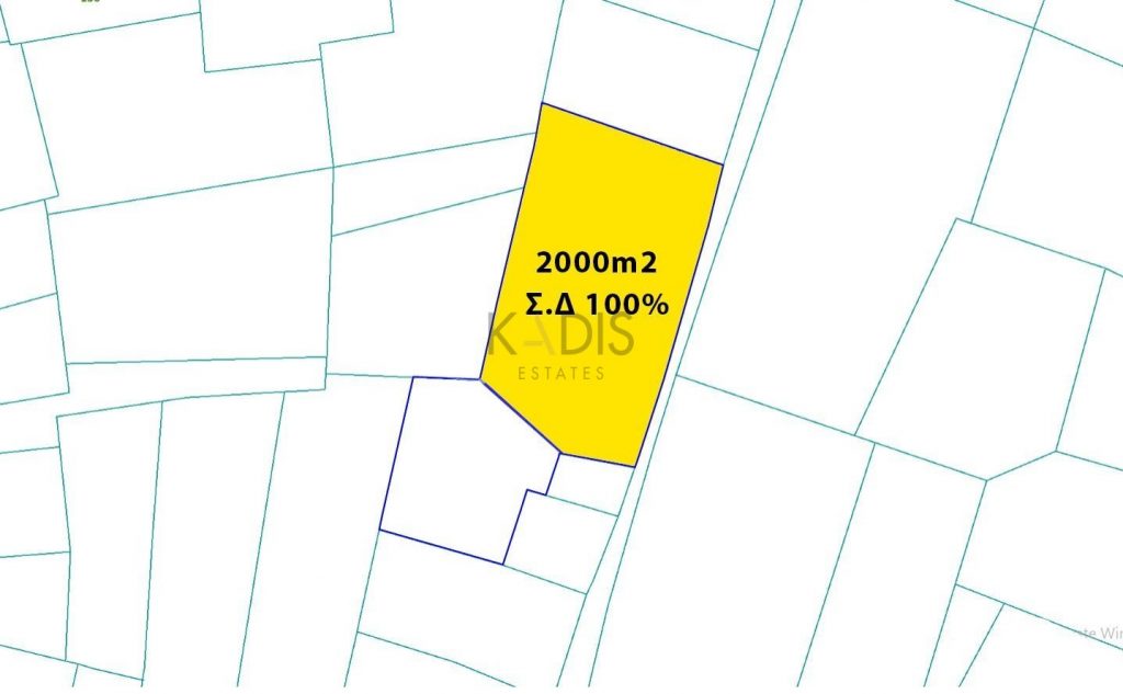 2,000m² Plot for Sale in Alampra, Nicosia District
