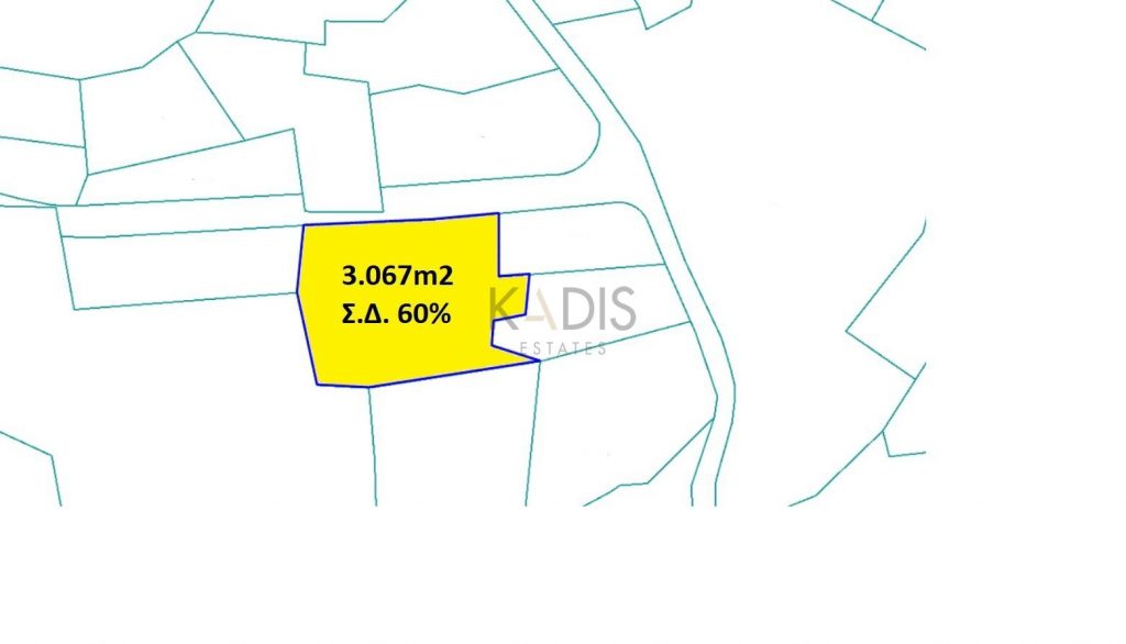3,067m² Plot for Sale in Dali, Nicosia District