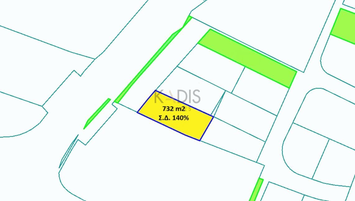 732m² Plot for Sale in Strovolos, Nicosia District