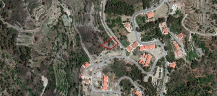 1,032m² Plot for Sale in Agros, Limassol District
