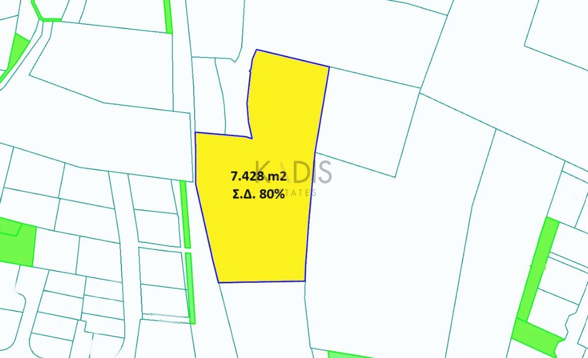7,428m² Plot for Sale in Nicosia District