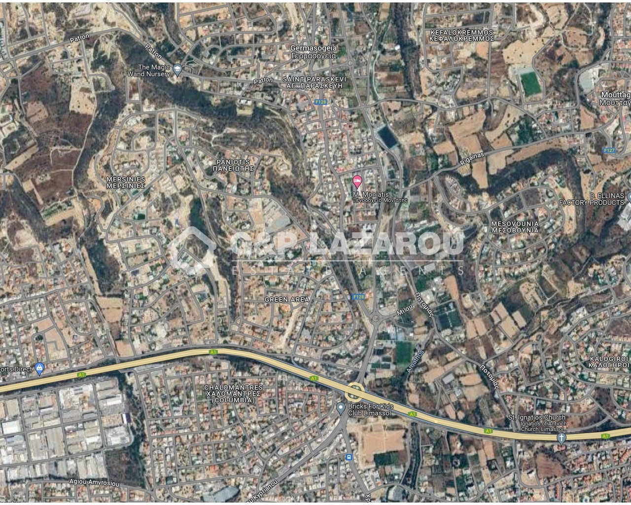 4,856m² Plot for Sale in Germasogeia, Limassol District