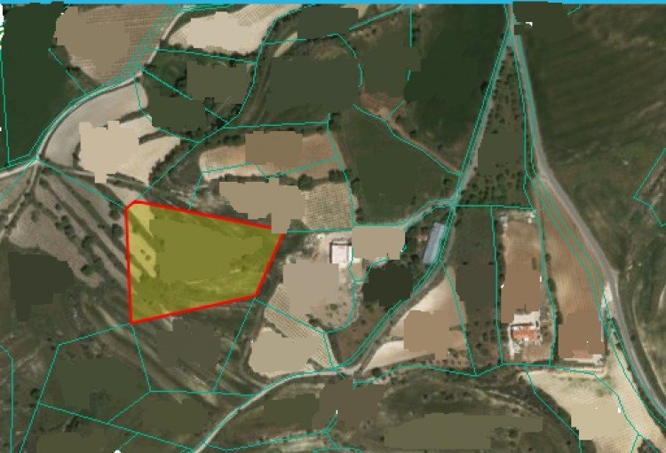 7,693m² Plot for Sale in Polemi, Paphos District