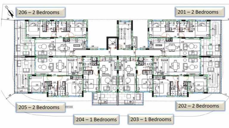 2 Bedroom Apartment for Sale in Aradippou, Larnaca District